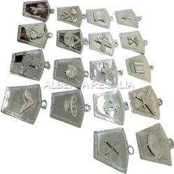 Mark Officer Collar Jewels Silver